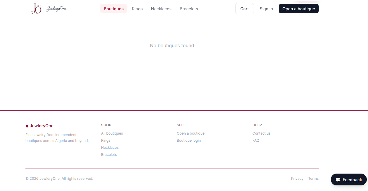 jewleryOne — visuel projet